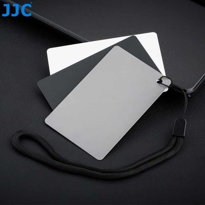【Hot】 JJC White Balance Card 18% Neutral Grey Card Photography Color Correction Checker Camera Accessory For Canon Nikon Pentax