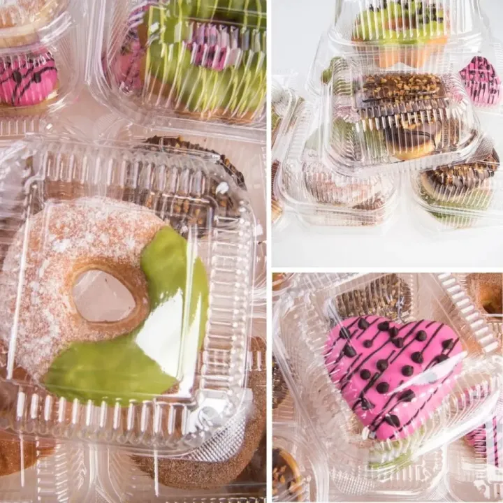 25%20Pieces%20Clear%20Transparent%20Hinged%20Plastic%20Container%20Disposable%20Single%20Compartment%20Take%20Out%20Togo%20Boxes%20For%20Multi%20Purpose%20Usage%20Boxes%2013x13cm%20-%20Image%203