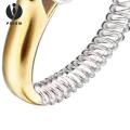 Prism Durable Ring Adjuster 16pcs Spiral Ring Size Adjuster Set Clear Jewelry Guard Reducer for Any Rings Anti-lost Tightener Tools Fits All Sizes Buyers' Choice Clip-on Ring Size Adjuster. 