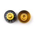 2Pcs Multi Color LP Electric Volume Tone Top Straight Guitar Speed Control Knob Plastic Guitar Accessories. 