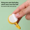 Creative Cute Cartoon Strong Self Adhesive Hook Door Wall Hangers Storage Rack Key Towel Holder Practical Home Organization. 