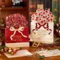 Portable 2026 Desk Calendar Card Insert With Wooden Base Monthly Planner Rose Painting Mini Calendar Gifts. 