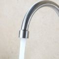 Stainless Steel Wall Mounted Kitchen Sink Tap Matt Silver Kitchen Tap. 