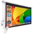 Electric Projector Screen 10x8 feet Exceptional Motorized Display for Ultimate Cinema & Presentation Experience. 