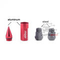 Red 20pcs RASTP Anti Theft Racing Car Tires Spike Lug Nuts,JDM Sytle Anodized Universal Wheel Lug Nuts. 