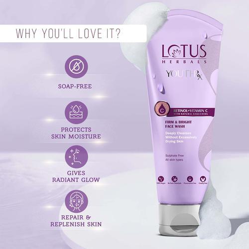Lotus%20Herbals%20Youth%20RX%20retional%20vitamin%20c%20firm%20&%20bright%20face%20wash%20100ml%20-%20Image%202