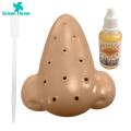 Simulated Nose Pimple Toy Stress Relief Nose Pimple Squeeze Toy with Refill Solution Fun Sensory Toy for Kids Adults Skin Picking Alternative Buyers' Favorite Nose Pimple Popping Toy. 