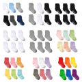 Kids Non Slip Toddler Boy Grip Socks 6 Pairs Anti Skid Sticky Socks for 1-7 Years Infants Baby Children. 