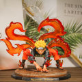 naruto Naruto figure Naruto Kakashi Uchiha Sasuke with earth weasel I Ai Luo Jiraiya model ornaments Action Figures. 