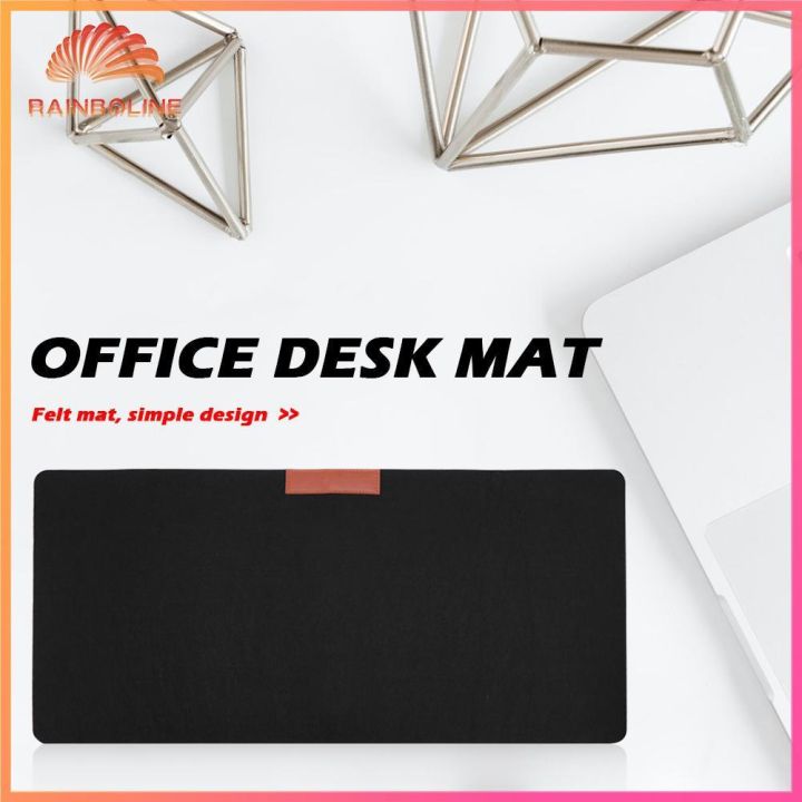 RAIN Professional Home Office Desk Table Mat Keyboard Felt Non-Woven ...