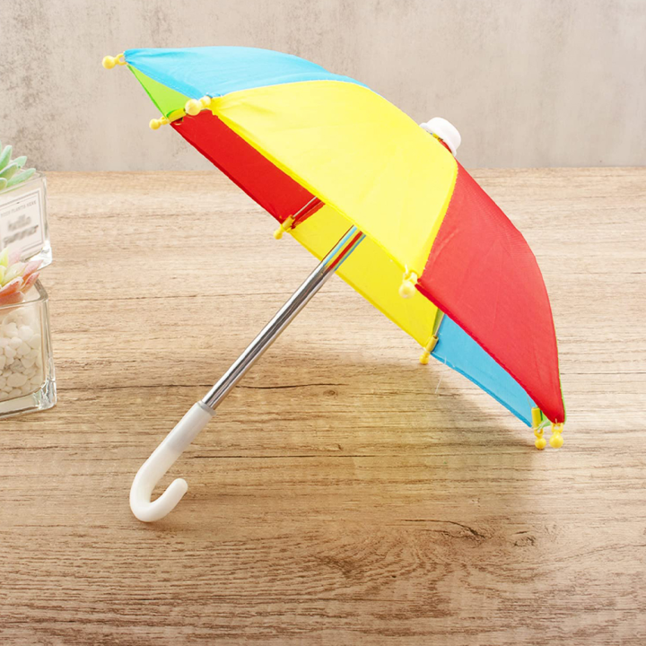 2%20Pcs%20Sombrillas%20De%20Para%20Mini%20House%20Accessories%20Small%20Umbrella%20Beach%20Umbrella%20Metal%20Parasol%20Child%20-%20Image%203