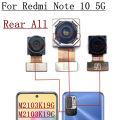 Full Set Rear Camera For Xiaomi Redmi Note 10 Pro Lite 10T 10S 4G 5G Back Ultrawide Macro Depth Camera Module Flex Repair Spare. 