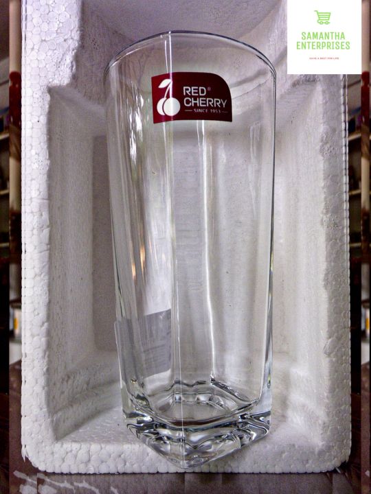 6%20Pieces%20Transparent%20Solid%20Drinking%20Glass%20Set-Red%20Cherry%20Water%20Glass%20285%20Ml%20Glass%20Cup%20Glass%20Mug%20Microwaveable%20and%20Dishwasher%20Safe%20Pack%20Square-shaped%20-%20Image%206