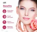 Love Earth Rose Water Gulab Jal Face Mist Toner with Real Rose Petals & Extracts for Skin Hydration and Natural Glow 100ml(FROM INDIA)JEZ. 