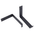 Wall Mount L Shaped Bracket Strong Load Bearing Joint Angle Bracket for Household. 
