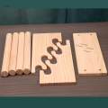 Modern Bangle Bracelet Holder Stable Gift Wood Jewelry Storage Organizer for Home. 