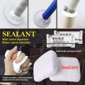 Waterproof silicone sealant, wall hole, plastic sealant, clay air conditioning hole repair, sealing rubber putty. 