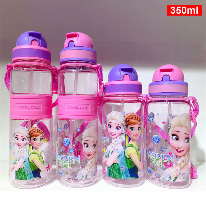 【ZOSR】1PCS 350ML/500ML Kids Tumbler With Straw And Strap ,BPA Free Tumbler ,Frozen Tumbler For Kids，Drop-resistant Portable Tumbler For Kids Boys Girls For School，Cute Cartoon Tumbler With Straw And Shoulder Strap