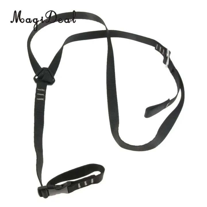Rock%20Climbing%20Chest%20Ascender%20Shoulder%20Strap%20Adjustable%20Safety%20Harness%20Sling%20Tree%20Arborist%20Caving%20Mountaineering%20Equipment%20-%20Image%203