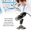Digital Microscope 8 LED Light USB Type C 2 In 1 Electronic Digital Microscope. 
