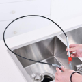 Flexible Sink Grabber Pickup Tool With 4 Claws Retractable Clean Claw for Litter Pick, Drains, Home Sink, Toilet Kitchen Bathroom Tub Washbasin (63inch). 