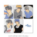 6 Pcs/Set Korean BL Manhwa Comic Characters WAEM Small 3 inches HD Photocard Cosplay Gift. 