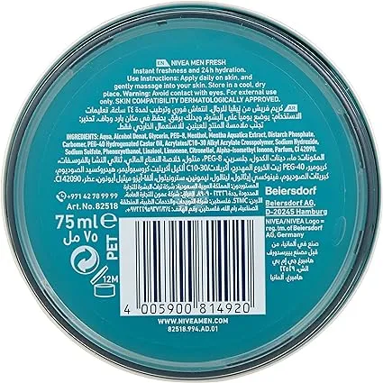 NIVEA%20MEN%20Fresh%20Face%20Moisturising%20Cream%20(75ml)%20-%20Image%202