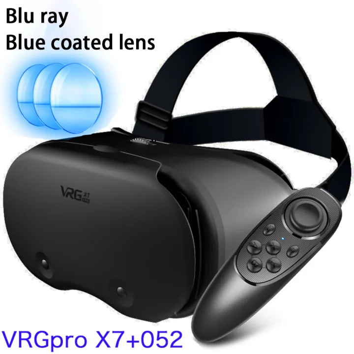 KOKKO%20VRG%20Pro%20X7%20VR%20%20Glasses%20Blue%20Light%20Eye%20Protective%20Virtual%20Reality%20Helmet%20Compatible%20For%205-7%20Inch%20Intelligent%20Phone%20-%20Image%202
