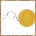Kqueebee 1 Set Steel Core E a D G Violin Strings & 1 Pcs 25G Erhu Rosin Violin Rosin. 