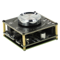 10W15W20W Stereo Bluetooth Audio Digital Amplifier Board Module Volume Spectrum Music Rhythm Light D15H Black. 