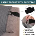 Waterproof Dog Bed Cover Pet Blanket For Furniture Bed Couch Sofa Reversible. 