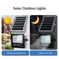 Auoyo Solar Powered Flood Light LED Solar Light Outdoor Rem-ote Control Waterproof Wall Solar Powered Flood Lamp For Garden Street Landscape Spotlight Multi-function Garden Lighting Street Lamp. 