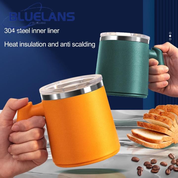 Tea Mug Spill Proof Insulated Tea Milk Beer Metal Cup