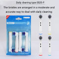 【LuckyBabyFans Store】Electric Toothbrush for Oral Electric Toothbrush Replacement Brush Heads Tooth Brush Hygiene Clean Brush Head 4Pcs. 