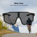 Outtobe Cycling Glasses Riding Cycling Sunglasses Sports Cycling Glasses Goggles Bicycle Mountain Bike Glasses Men's Women Cycling Eyewear Men's and women's rimless Sunglasses. 