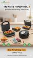 Greenlife 7 in 1 Sandwich Maker Quick and easy Stainless steel panel Non-Stick changeable plates Pre heat Multi function low fat. 