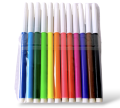 Platignum Set 12 Colors Platignum Pens Kids Nursery & School Usage for Boys & Girls. 