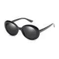 European and American Fashion Sunglasses Retro Trendy Men's and Women's Oval Glasses G-Dragon Same Style Sunglasses15955. 