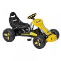 Pedal Car, 3-8 Year Old Kids Classic Outdoor Go Kart With Foot Pedal. 