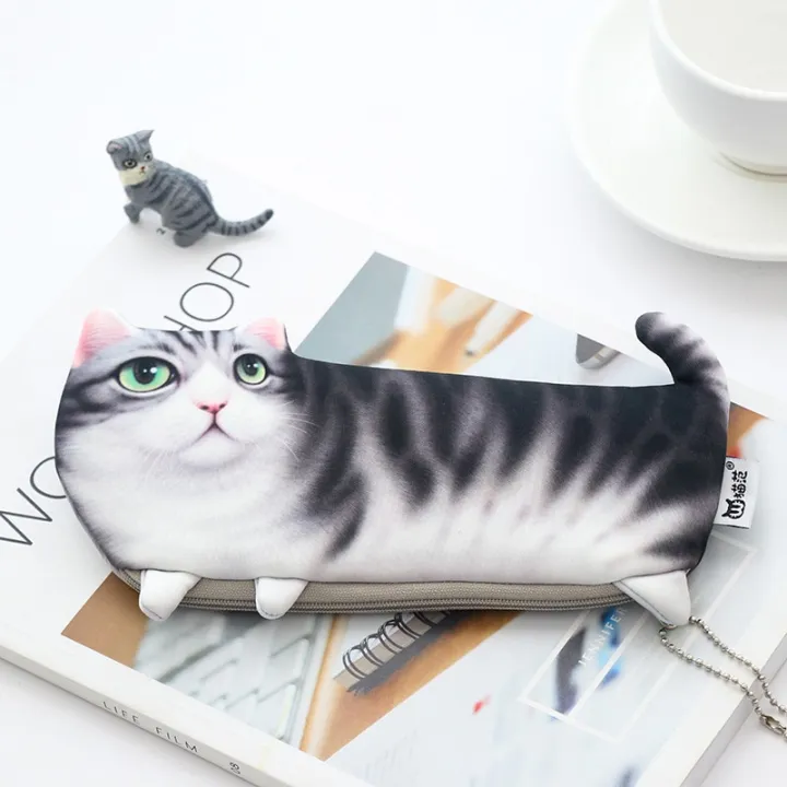 2018%20NEW%20Kawaii%20Novelty%20Simulation%20Cartoon%203D%20Cat%20Pencil%20Case%20Soft%20Cloth%20School%20Stationery%20Pen%20Bag%20Gift%20For%20Girl%20Boy%20Student%20-%20Image%205
