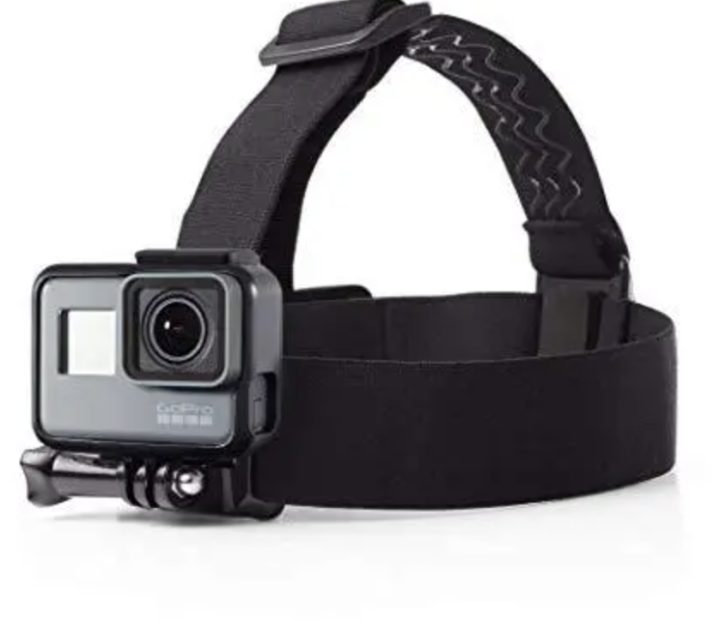 Head Strap Mount For DJI SJCAM GoPro 12 11 10 9 8 7 6 5 4 3+ 3 Action Cameras