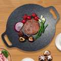 28/30/32cm Grill Pan / Korean / Round / Non-Stick / Barbecue Plate / Outdoor Travel / Camping / BBQ Frying / Pan Barbecue Accessories. 