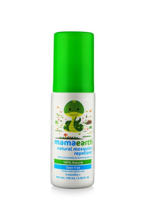 Mamaearth Natural Insect Repellent for Babies (100 ml, 0-5 Yrs), Pack of 1 SAB