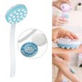 Long Handle Cream Lotion Applicator Back Massager Scrubber Body Scrub Exfoliation Cleaning Brushs For SPA Bathroom Accessories. 