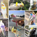 BETOP Adjustable Pet Parrot Harness Leash Anti-Bite Outdoor Flying Training Rope for Small Medium Parrot Macaw Cockatiel Budgie Strap Bird Supplies. 