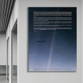 Carl S. Sagan (Pale Blue Dot, Voyager No. 1 (2020 Revised Edition) with Carl S. Sagan) Quotes — Poster. 