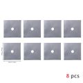 【Hot】 4/6/8Pcs Gas Stove Protector Cooker Cover Liner Clean Mat Pad Kitchen Gas Stove Stovetop Protector Kitchen Accessories Utensils. 