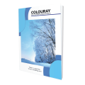 Colouray B5 Exercise Book - 120pgs - Singe Rule. 