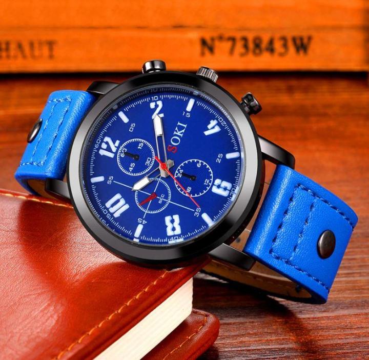 SOKI%20Men%20Watches%20%20Luxury%20Brand%20Leather%20Quartz%20Watch%20Fashion%20Sport%20Men's%20Wristwatch%20-%20Image%204