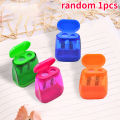 【The Quiet Page】Children's Dual Hole Pencil Sharpener Handheld For Kid Exquisite Pencil Sharpener For School Office. 